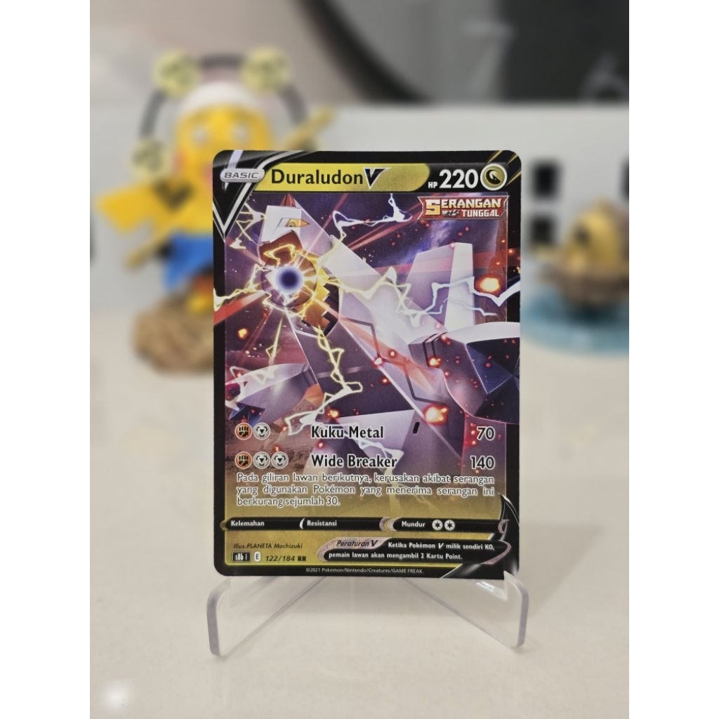 Kartu Duraludon V 122/184 Pokemon TCG Indonesia