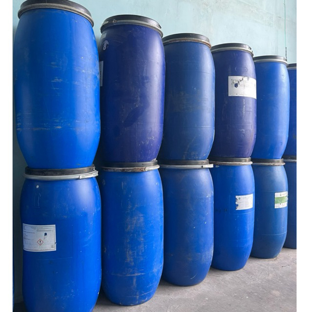 drum plastik fermentasi/silase 150 liter komplit tutup dan klem