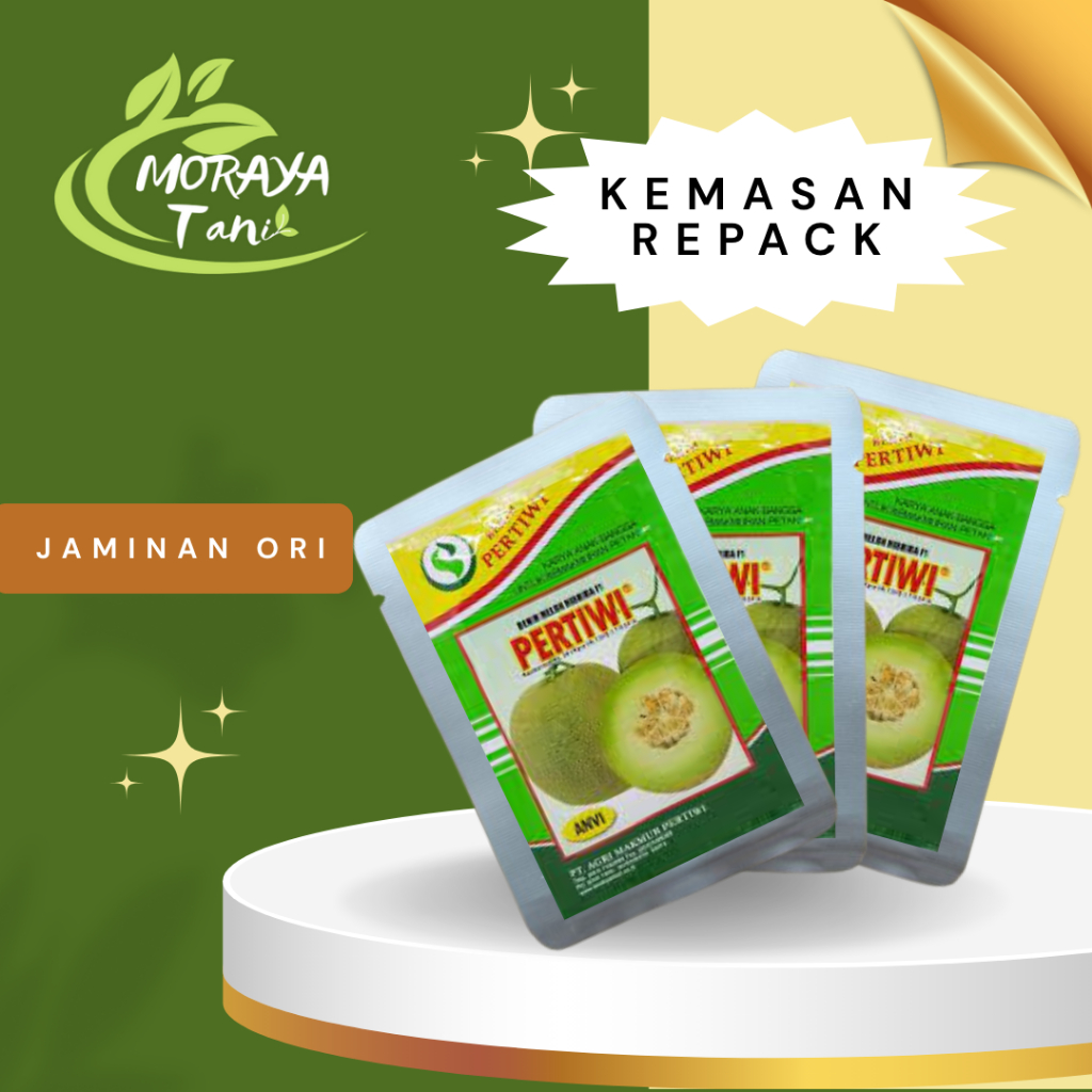 Benih melon Pertiwi Anvi kemasan repack