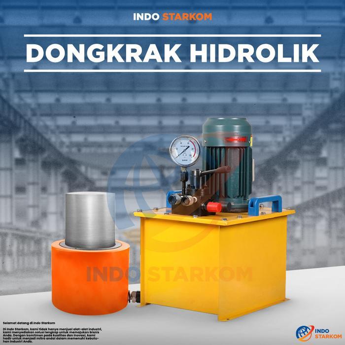 Dongkrak Hidrolik Elektrik 50Ton