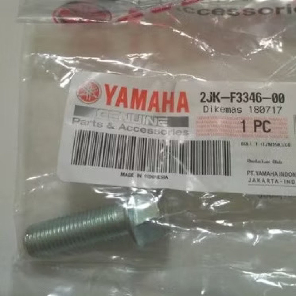 Baut Segitiga Bawah Vixion, Scorpio Asli Original Yamaha 2JK-F3346-00