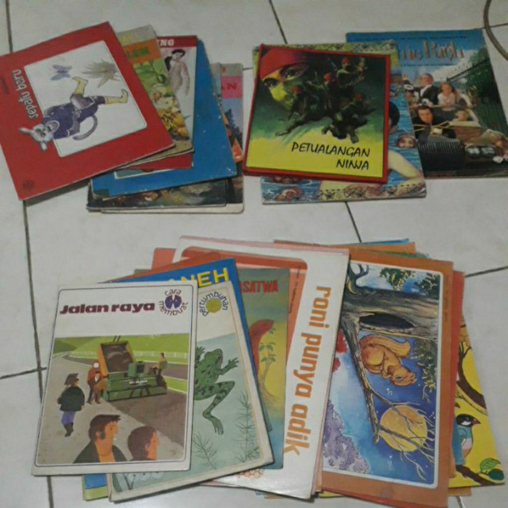 BUKU-BUKU ANAK LAWAS/JADUL BERBAGAI JUDUL