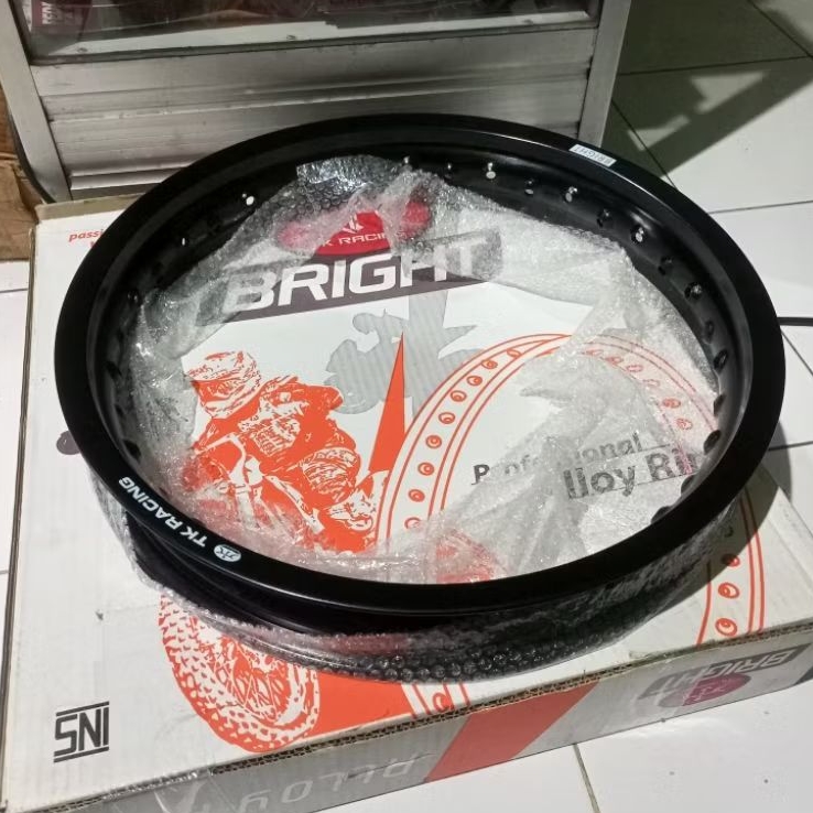 Velg Pelk Ring 16 - 215 Hole36 TK Japan Hitam Almu wm kotak