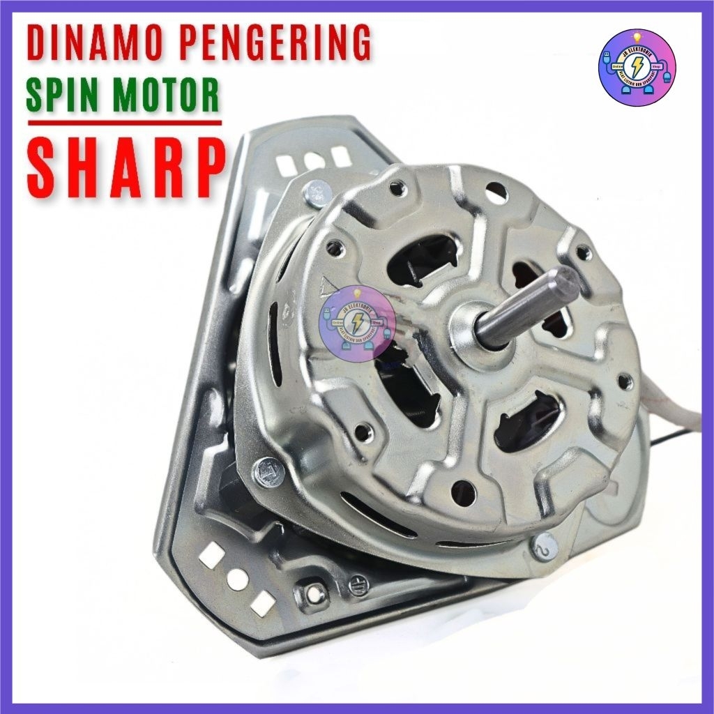 DINAMO SPIN MESIN CUCI SHARP / MOTOR PENGERING MESIN CUCI SHARP

