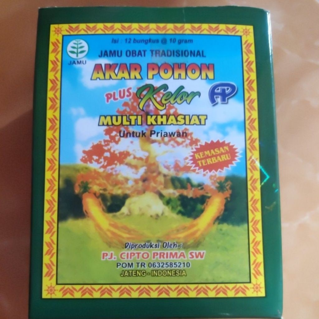 Jamu Serbuk Akar pohon ginseng plus kelor original