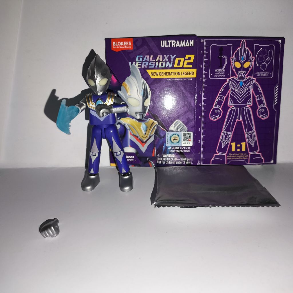 blokees Ultraman tiga sky type ori blokees no converge kamen Rider galaxy version starlight
