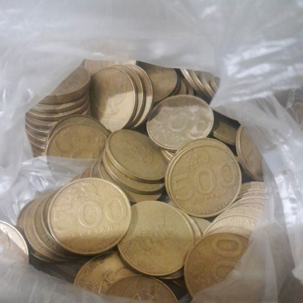 Koin Rupiah Melati Rp500.00