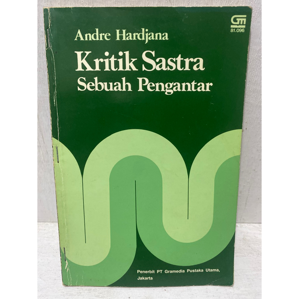 Buku Original KRITIK SASTRA SUBUAH PENGANTAR - ANDRE HARDJANA