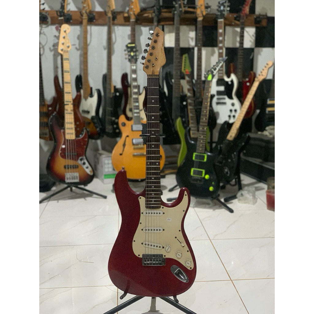 gitar elektrik stratocaster scorpion old original