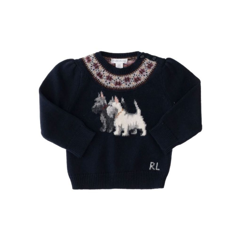 Polo R*lph Lauren Winter Outfit | Pakaian Musim Dingin Anak Laki Perempuan 12M