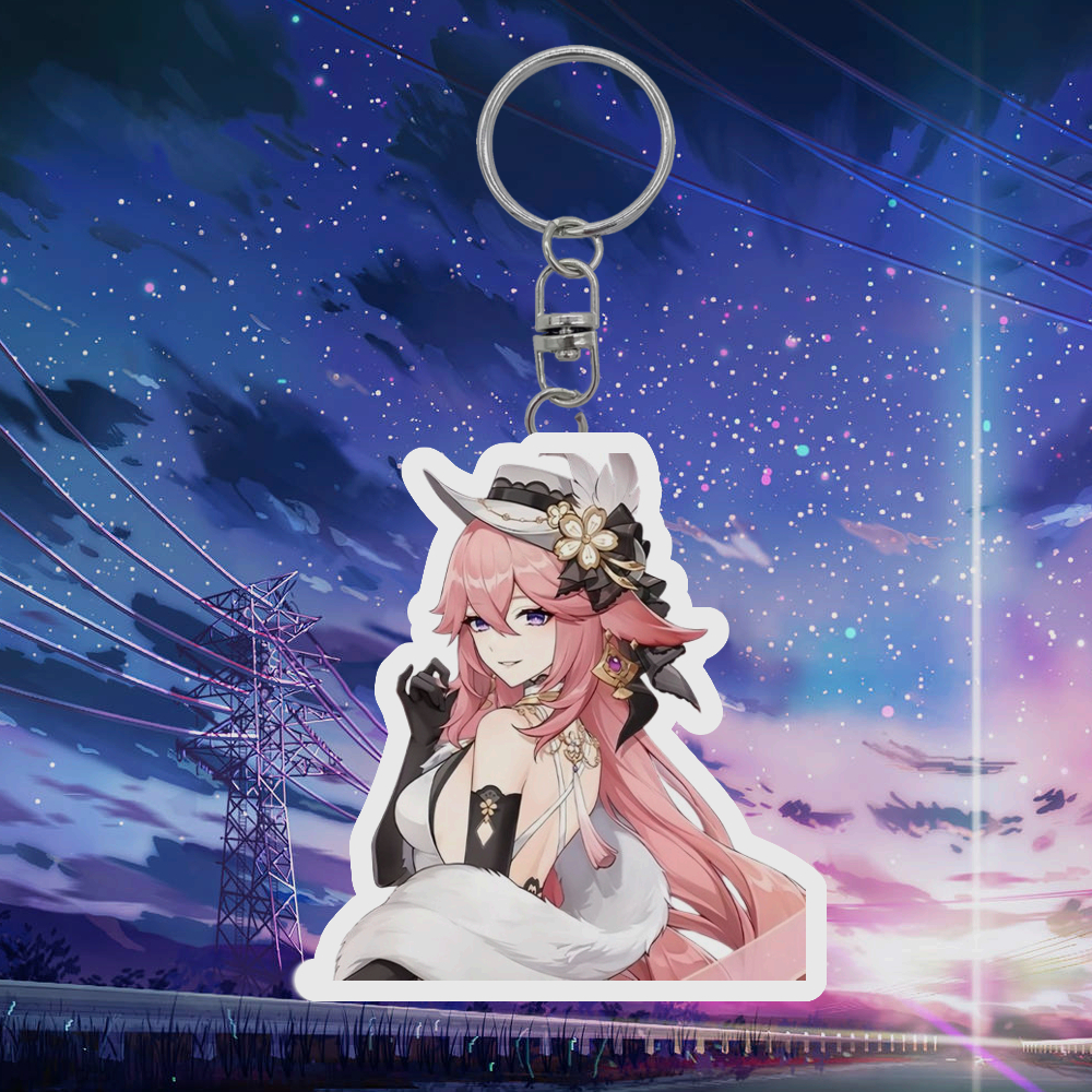 Gantungan kunci II Keychain anime - Yae Miko Keychain