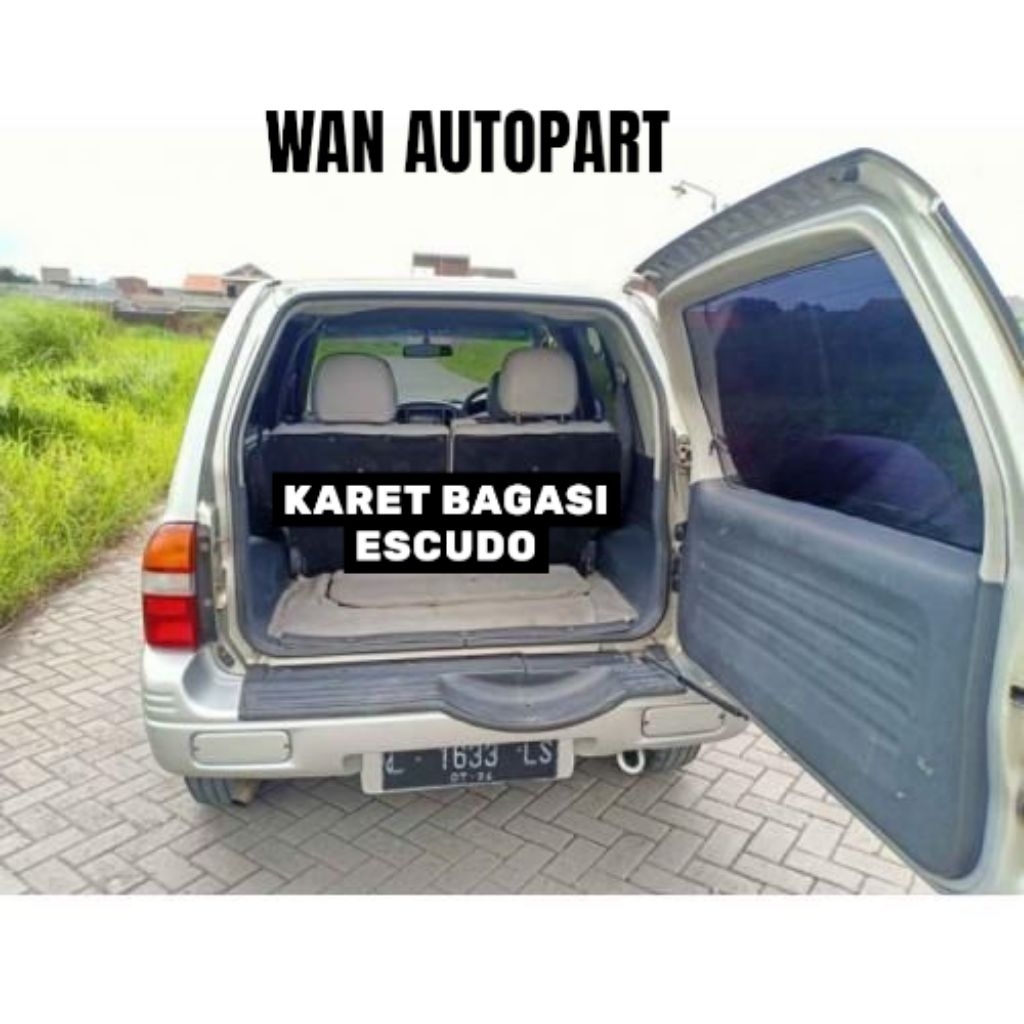 KARET BALON PEREDAM BODY PINTU BAGASI MOBIL SUZUKI ESCUDO