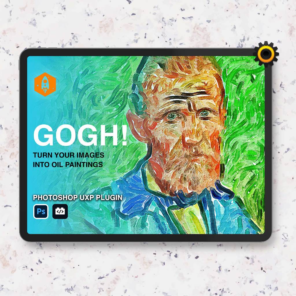 Photoshop Plugin - GOGH Oil Painting UXP Plugin