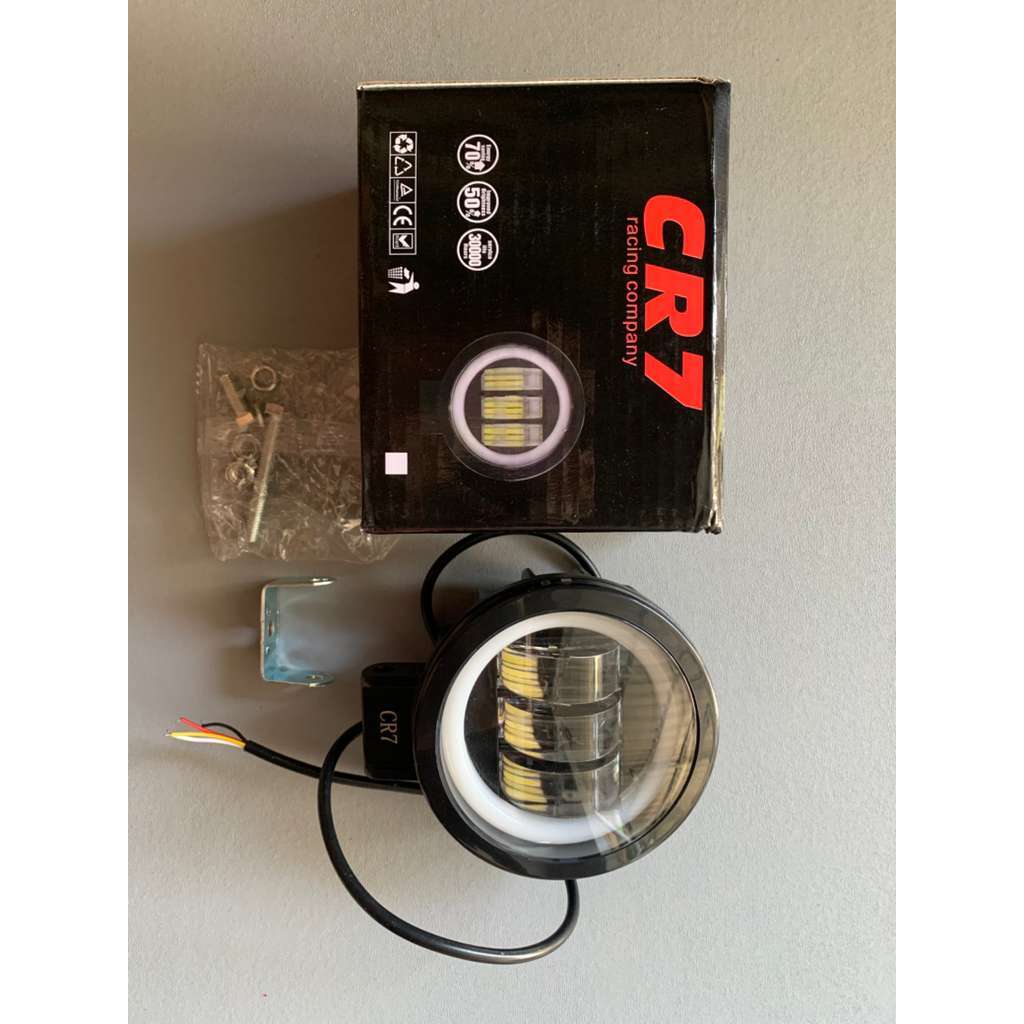 Lampu Tembak Led CWL 3 Mata Led H Series Model Bulat Lensa 6D Lampu Tembak Sorot Led Motor Mobil