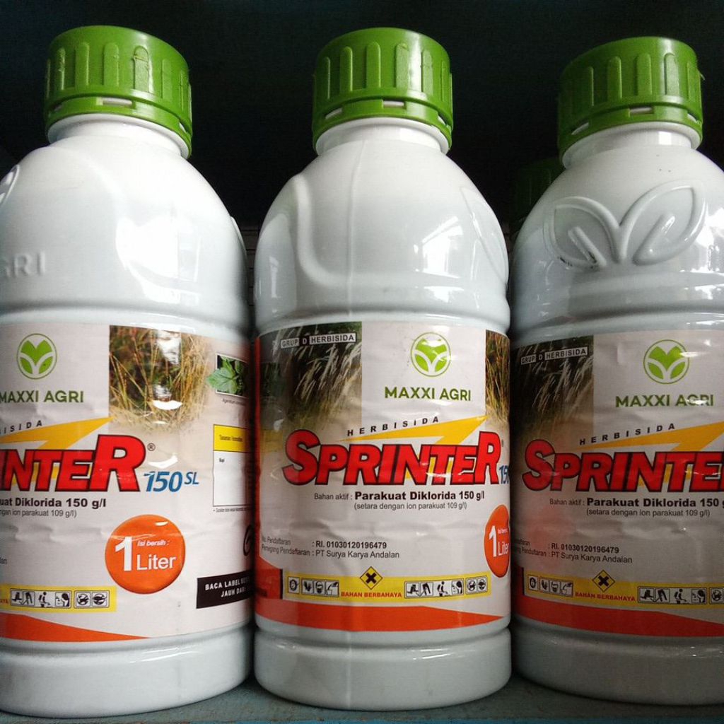 Herbisida kontak SPRINTER 150SL 1liter MAXXI AGRI Herbisida ekonomis termurah
