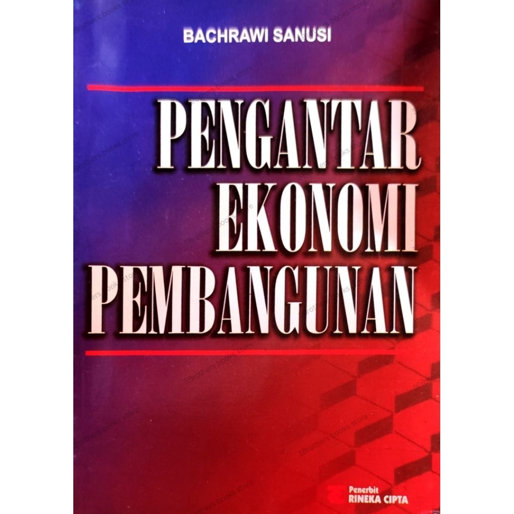 Buku Pengantar ekonomi pembangunan