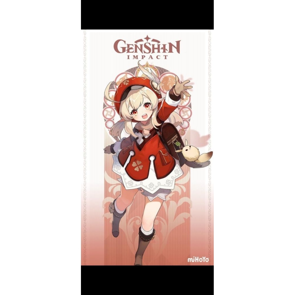 klee genshin impact & kaguya kostum