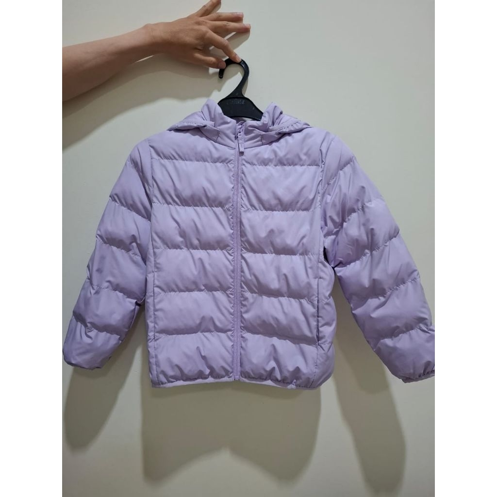jaket uniqlo puffer anak anak original second