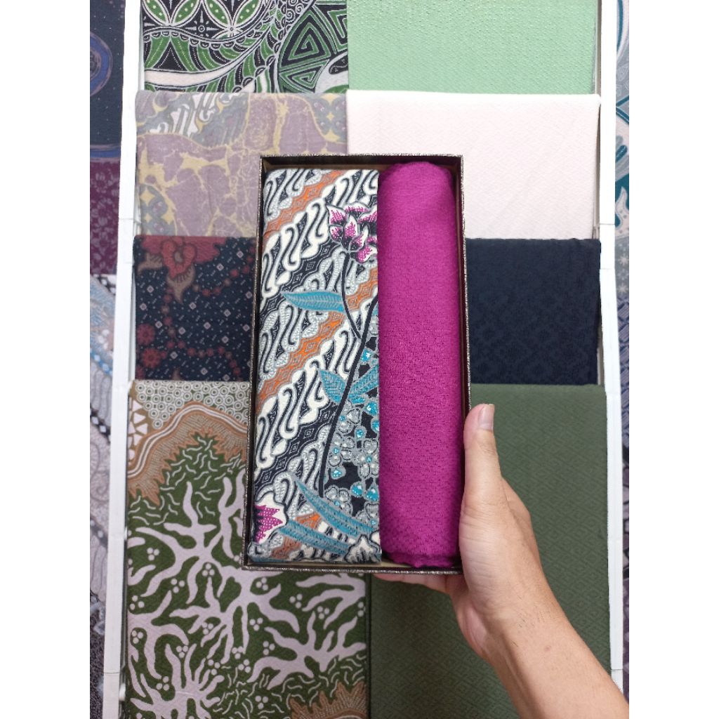 Promo Kain batik doby/Bahan batik doby/Batik semi sutra /Batik katun/Bahan batik pekalongan/Batik ci