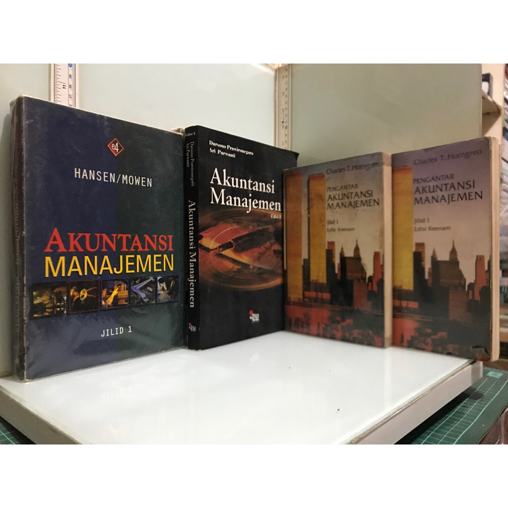 PENGANTAR AKUNTANSI MANAJEMEN / AKUNTANSI MANAJEMEN Charles T Horngren / HANSEN / Darsono Prawironeg