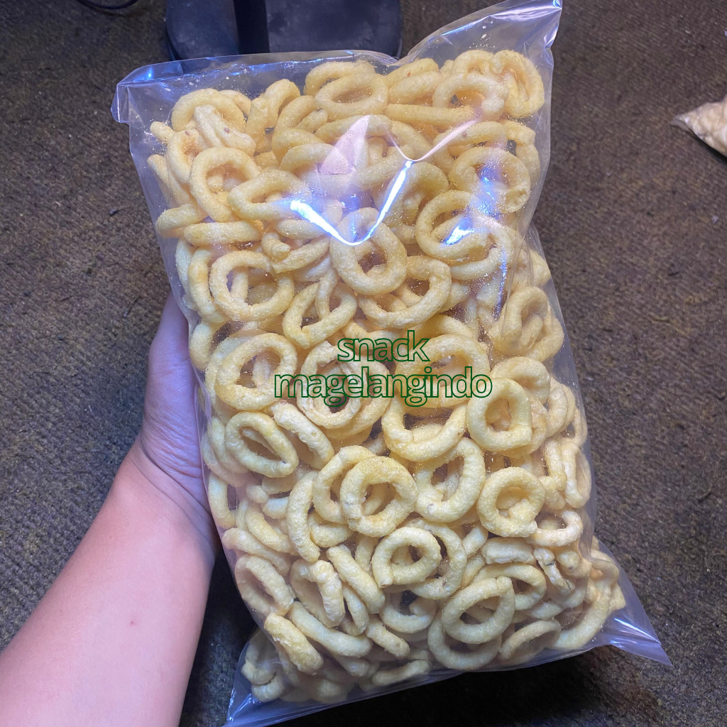 Slondok Bawang 500gr  Slondok Bawang - Snackmagelangindo