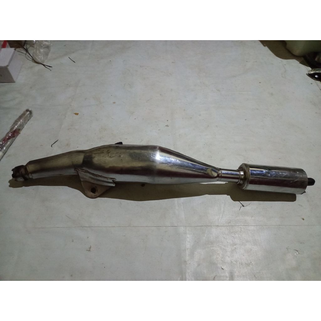 Knalpot F1ZR Original copotan motor standar belum bobokan