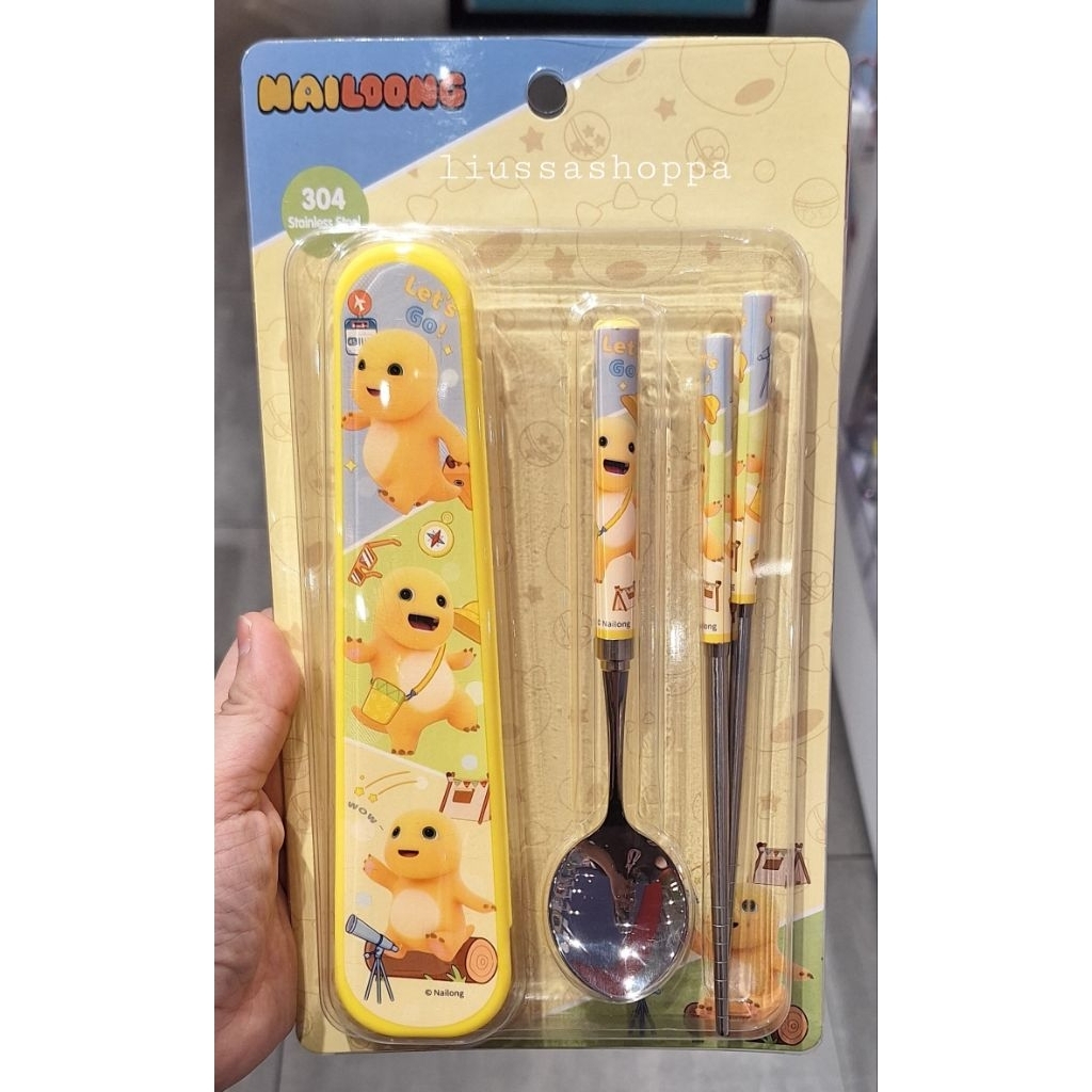 Alat Makan OHSOME - Nailong Spoon & Chopsticks Set