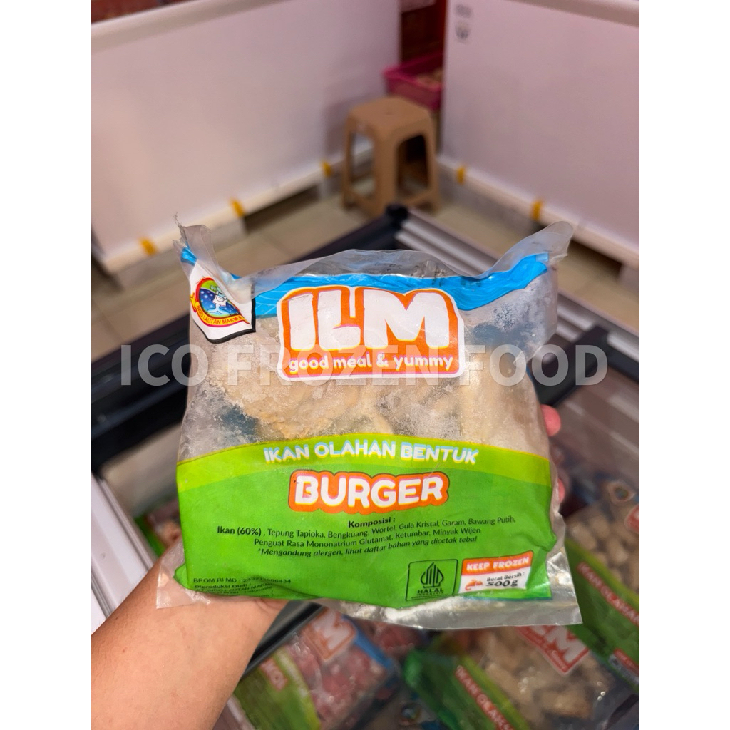 ILM Tempura Burger 500 Gram