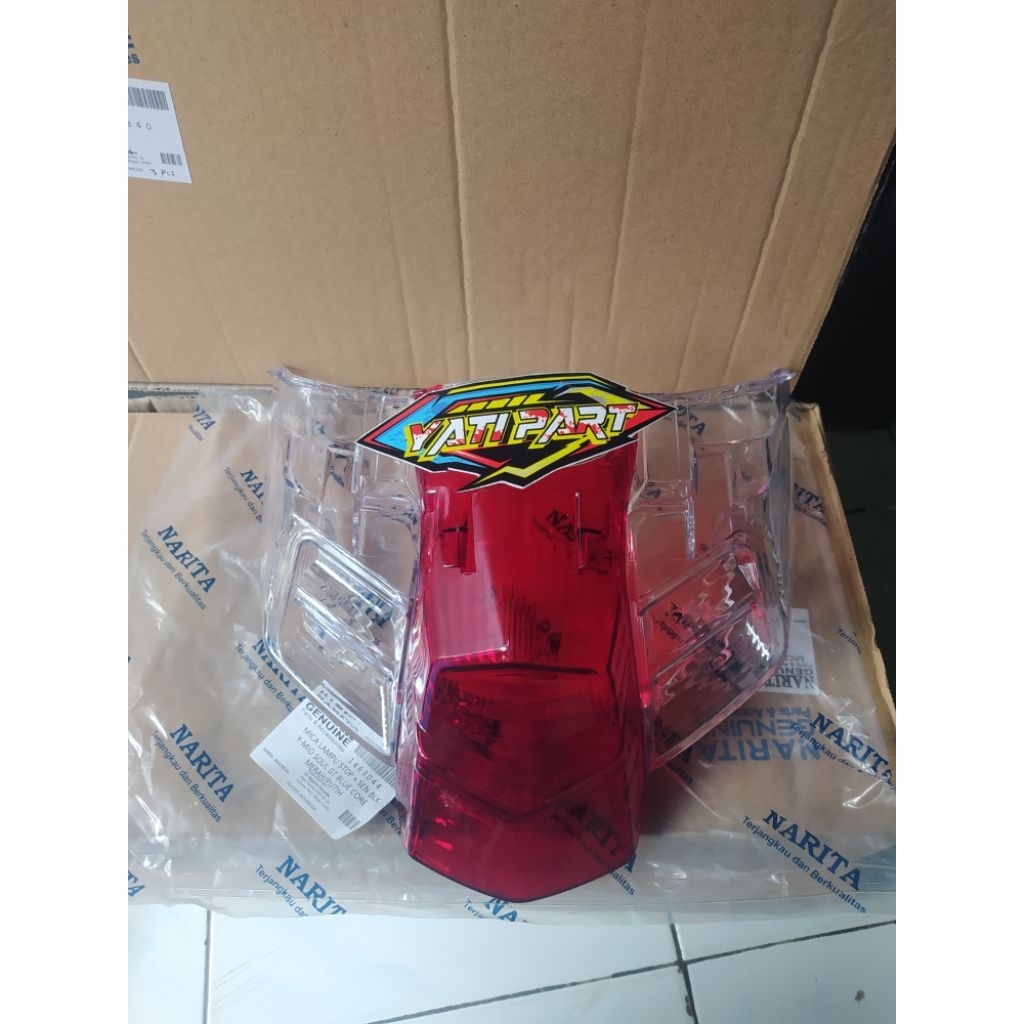 Mika kaca lampu belakang mio soul GT blucore 125