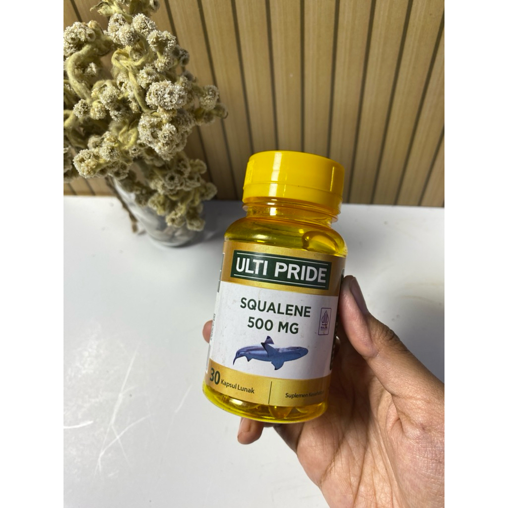 ULTIPRIDE SQUALENE 500 mg - SUPLEMEN KESEHATAN