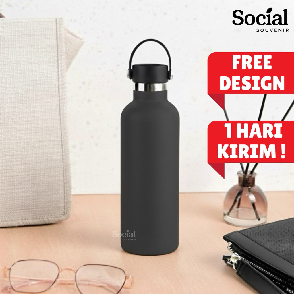 Tumbler Arizona 750ML  Custom Grafir Laser Logo Nama Tulisan Gift hampers