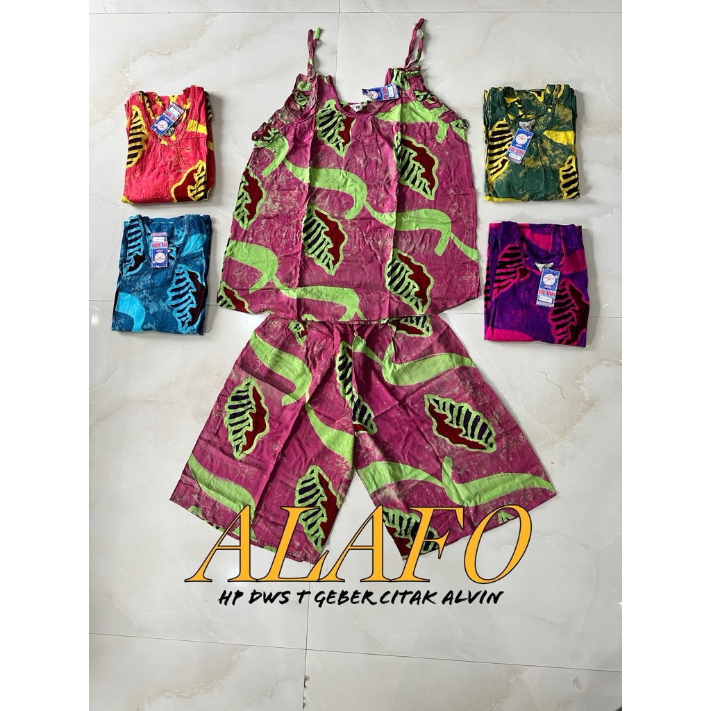 BAJU TIDUR NYAMAN HP DEWASA T GEBER BATIK ALVIN CITAK