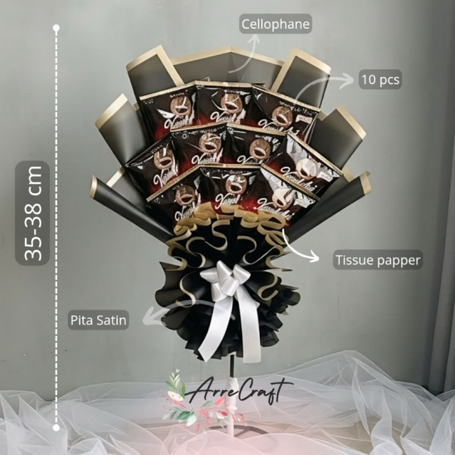 Buket/Bouquet/bucket Kopi Kapal api spesial mix / coffe Kapalapi + gula  Graduation/wisuda/sidang/ul