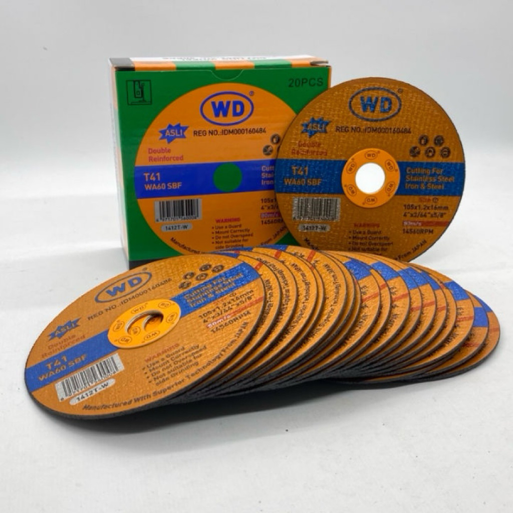 [ PACK ] WD RESIBON / MATA GERINDA / BATU POTONG BESI 4”