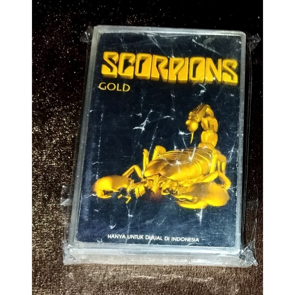 kaset pita Scorpions ( gold )