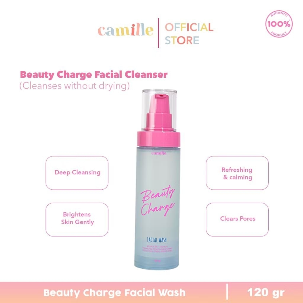 {READY} CAMILLE BEAUTY CHARGE FACIAL WASH