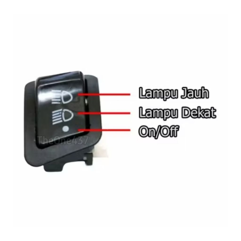 SAKLAR ON OFF 3 IN 1 SAKLAR REVO ABS VARIO 125 LAMA SCOOPY PERTAMA SUPRA X 125 BLADE NEW BEAT FI NEW