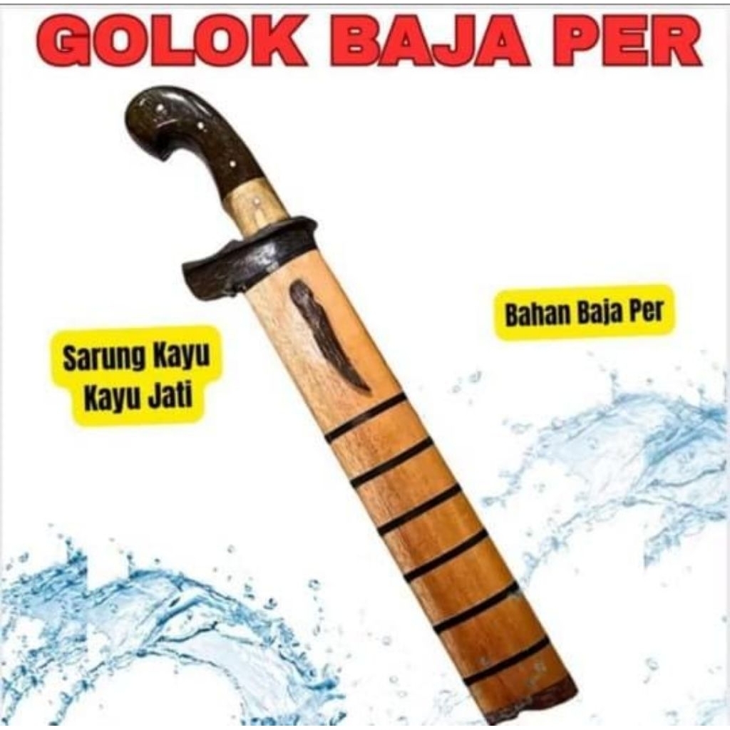 alat kebun golok jepit bahan baja per /golok kerja kebun sehari hari golok tebas
