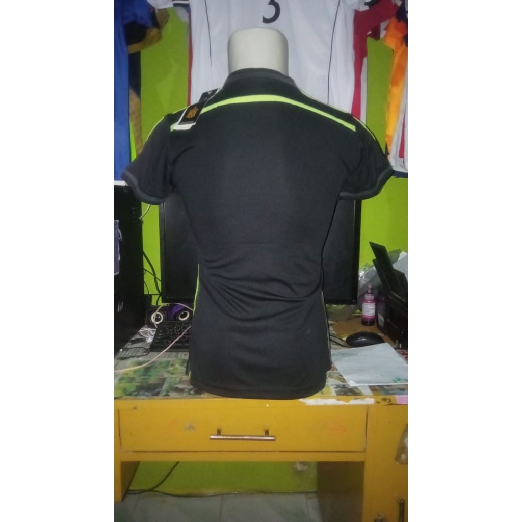 JERSEY bola cewek baju bola perempuan jersey bola ladies spanyol away 2014 size S