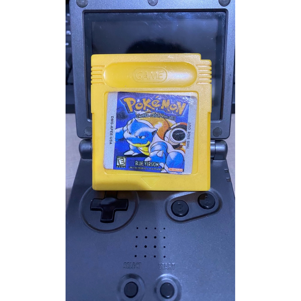 kaset gameboy color pokemon blue dmg