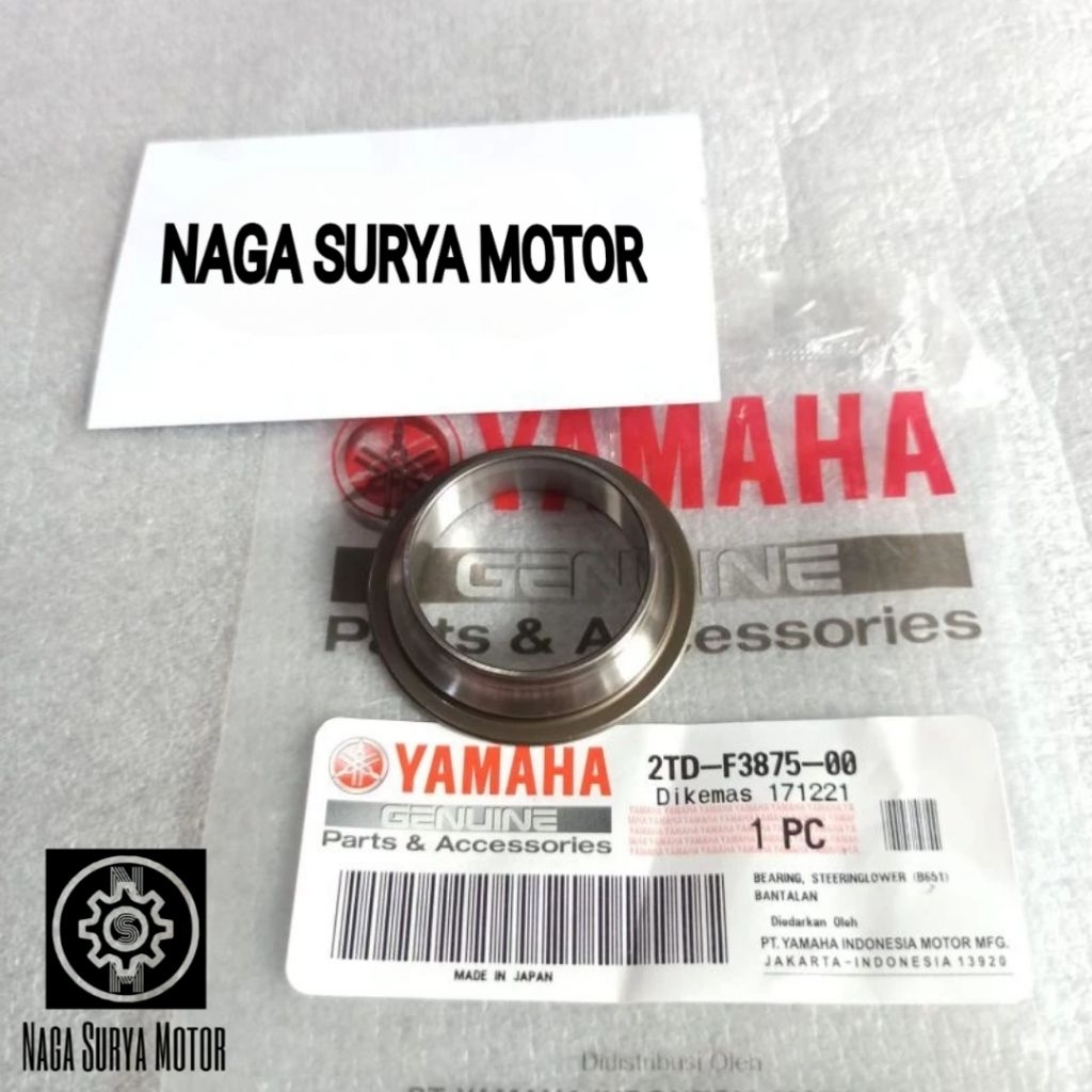 Bantalan komstir bawah Yamaha Aerox 155 old 2TD-F3875-00 ORI YGP