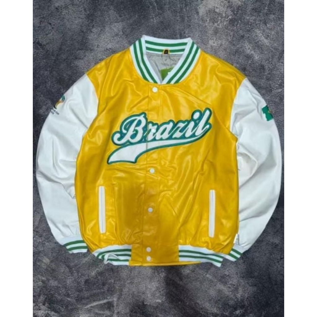 JAKET VARSITY BRAZIL SECOND BY KIWWWSECOND