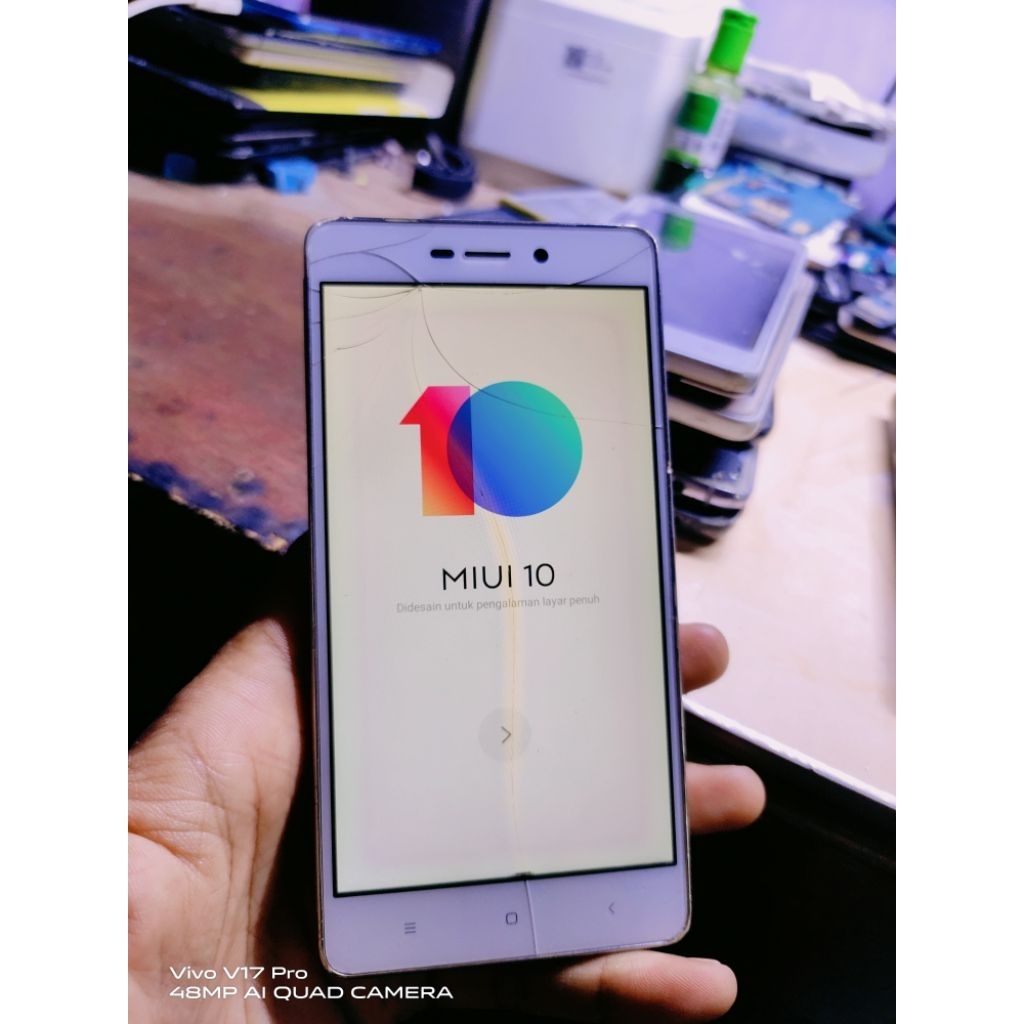 Unit Redmi 3s 3/32GB Hidup Minus Touchscreen