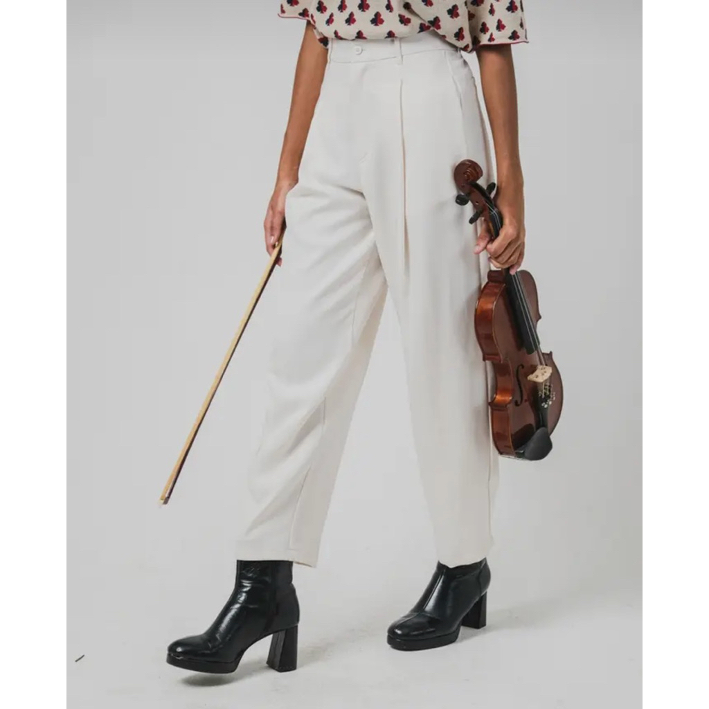 Preloved Kyrra Pants White Sz SM