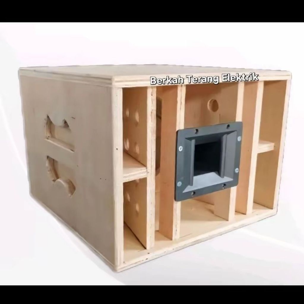 Box speaker paratop 6in sudah cat finishing tekstur kulit jeruk