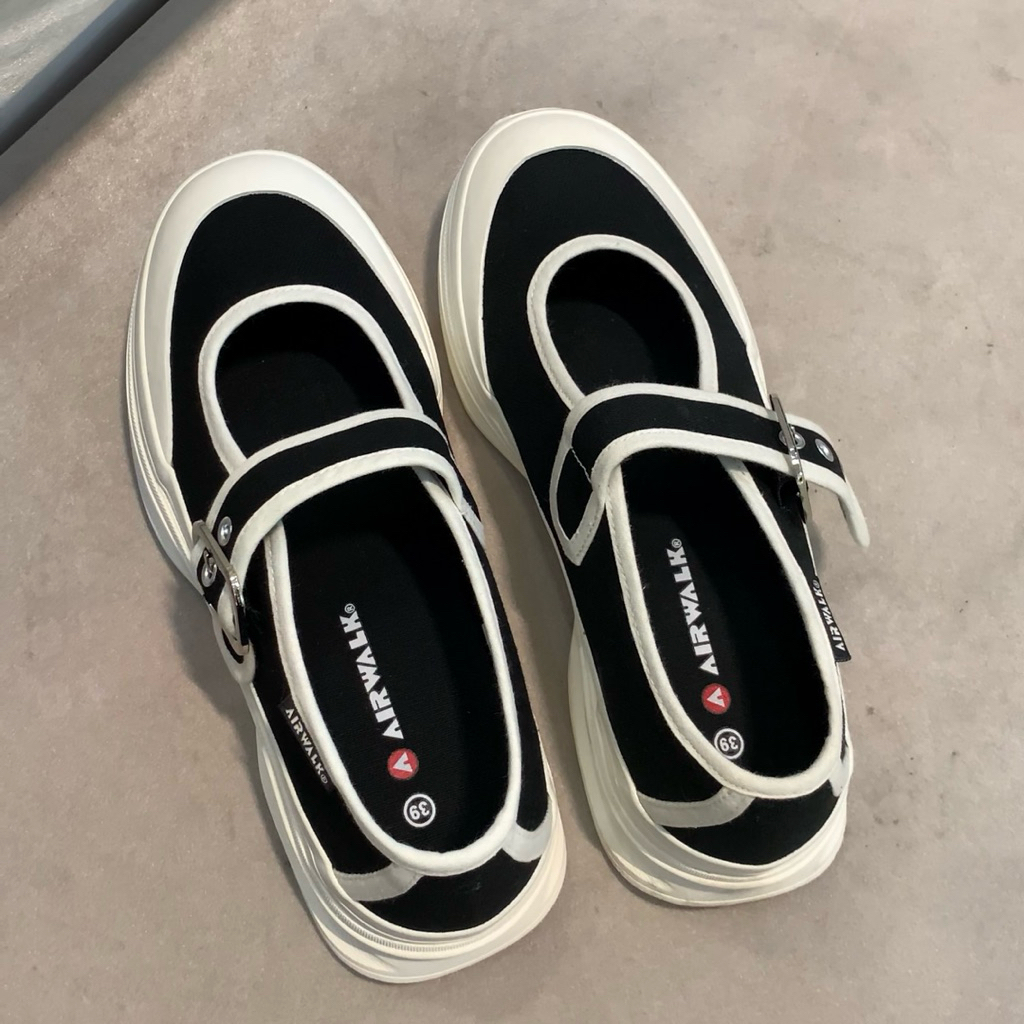 Airwalk Eunic Women Marry Jane Sneakers NEW || BNIB 100% ori || Sepatu Sekolah Sneaker Wanita