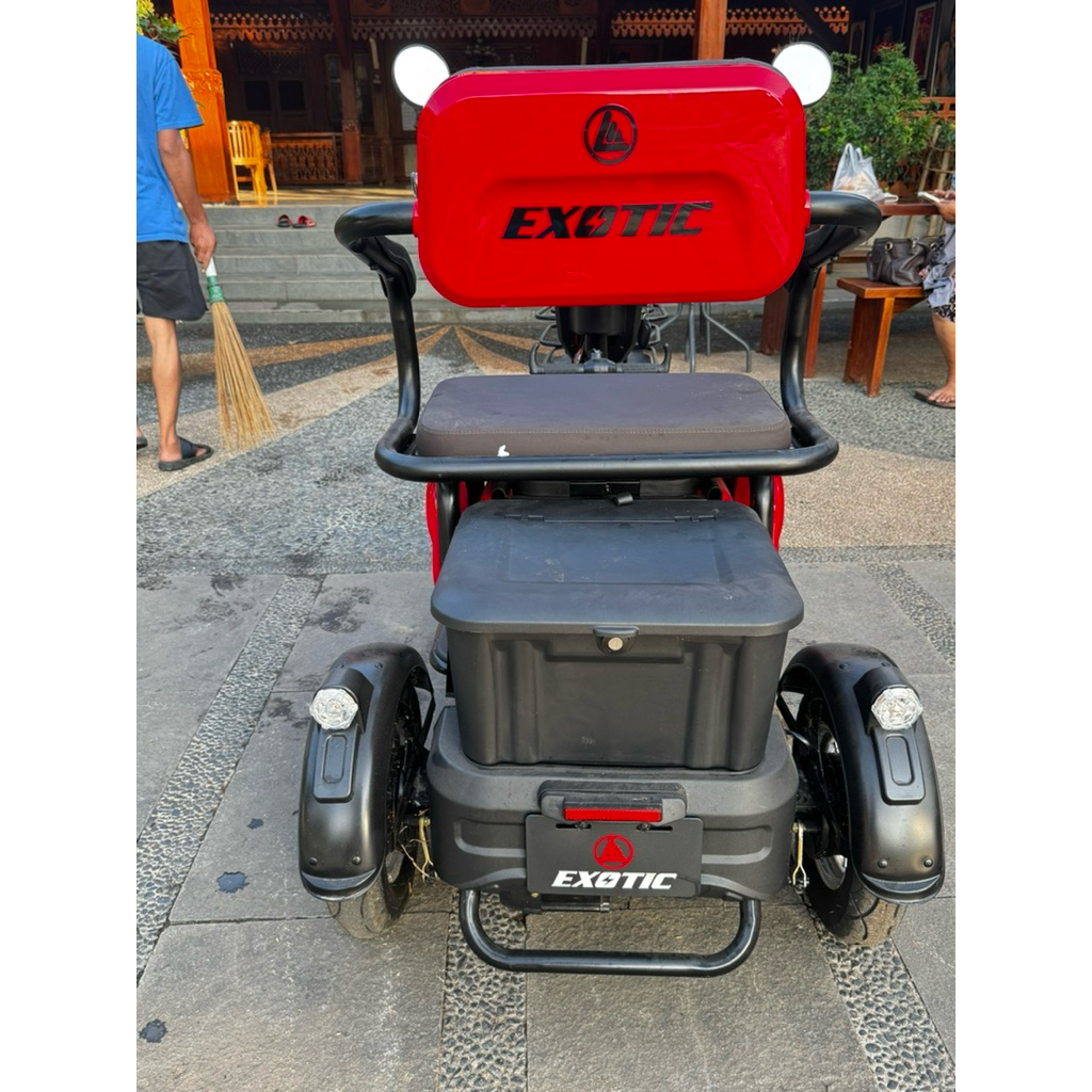 sepeda listrik roda 3 exotic sierra (prelove)