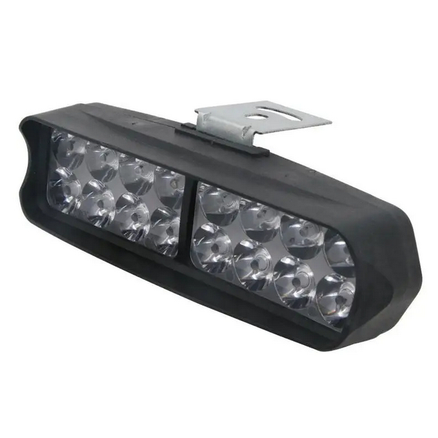 Lampu LED Laser Tembak Sorot Motor Penerang Jalan 16 Titik Super Terang