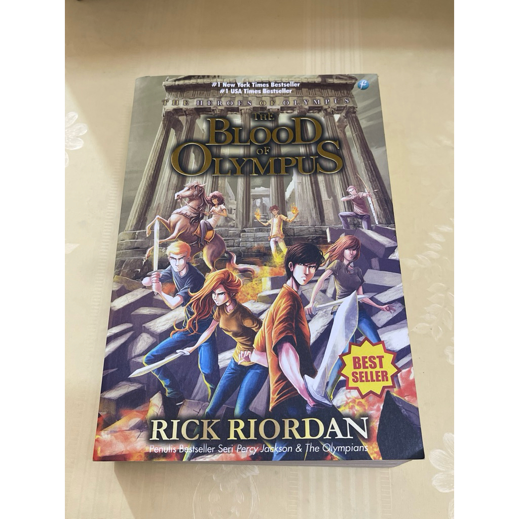 Novel The Blood of Olympus Darah OLYMPUS oleh RICK RIORDAN