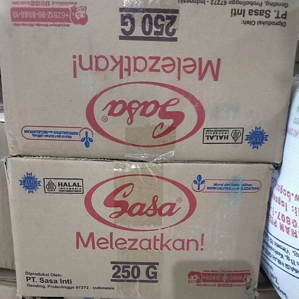 sasa ¼ kg [ 250g ] 1 karton/ vetsin, penyedap masakan sasa